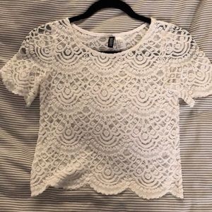 Crop top lace
